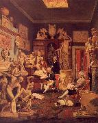  Johann Zoffany Charles Towneley's Library in Park Street China oil painting reproduction